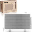 A-Premium Air Conditioning A/C Condenser Compatible with Honda CRV 2023 2024 2.0L