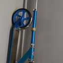 Razor A5 Lux Kick Scooter for Kids Ages 8+ - 8" Urethane Wheels, Anodized Finish Featuring Bold Colors and Graphics, for Riders up to 220 lbs (Blue)
