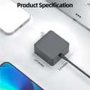 19V Charger Fit for Gateway Laptop GWTN156-1 GWTN156-4 GWTN156-5 GWTN156-7BK GWTN156-7BL GWTN156-9 GWTN156-12BL TYPE60-190-3150U GWNC31514-BK GWTN141-10BK GWTN141-10BL GWTN141-4 GWTN141-3 GWTN141-2