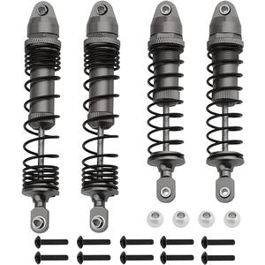 HobbyPark All Metal Aluminum Shocks for 1/10 Traxxas Slash Rustler Stampede 2WD 4x4 Hoss Bandit VXL Upgrades Shock Absorber Damper Set, Replacement of 5862 3760 3762 