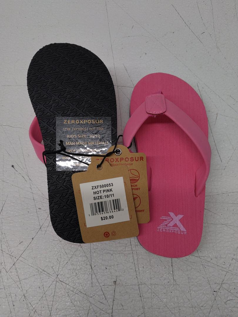 Zeroxposur Pink Flip Flop 10/11