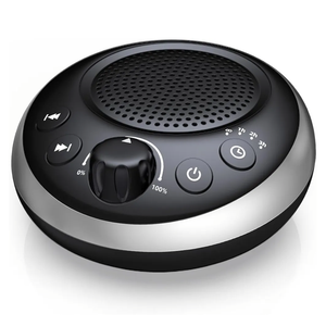 Sound Machine Loud White Noise Machine Nonstop Brown Noise Sleep Machine 30 Soothing Sounds for Baby Kids Adults Pink Noise Sounds Machine 36-Level Vol 4 Timer Memory Function for Home Travel Office