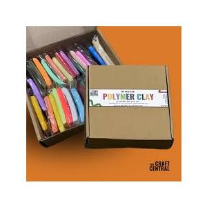 CiaraQ Polymer Clay Starter kit, Oven Bake Modeling Clay with Sculpting Tools, 50 Colors, 2.8 lb