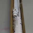 Tension Curtain Rod 30 To 63 Inch White Tension Rods Adjustable Spring Loaded Curtain Rods 7/8" Curtains Rods No Drilling Tension Rods For Windows Bedroom Closet Doorway Door