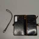 Defencase Compatible with Samsung Galaxy S22 5G Case Wallet with RFID Blocking Card Holder for Women Men, PU Leather Magnetic Snap Flip Zipper Strap Wallet Phone Case Fit for Galaxy S22 6.1", Coffee