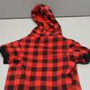 Red Plaid Dog Hoodie Sweater for Dogs Pet Clothes with Hat and PocketXL