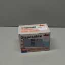 Insulin Syringe with Needle, 30G 5/16"(8mm) 1cc Inch, Individually Wrapped, Pack of 100