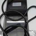 EUHOMY Nugget Ice Maker Countertop with Handle, Ready in 6 Mins, 34lbs Per Day, Removable Top Cover, Auto-Cleaning, Portable Sonic Ice Maker with Basket and Scoop, for Home/Party/RV/Camping (Black)