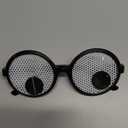 Skylety Googly Eyes Glasses Halloween Eyeball Funny Glasses for Adult Wiggle Novelty Shaking Giant Googly Accessories for Party Favor Men