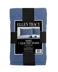 DI ET Quilt Sham Blue