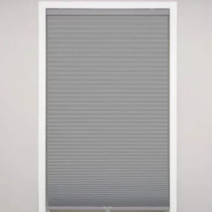 DEZ FURNISHINGS Cordless 1.5" Blackout Cellular Shade, 29"W x 48"H, Anchor Gray