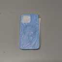 for iPhone 15 Pro Max Case, Matte Magnetic Phone Cover [with 1 Screen Protector] [Support for MagSafe] [Shockproof Military Grade Protection] Translucent Frosted Back, Light Blue