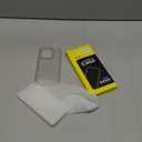 JETech Glitter Case for iPhone 16 Pro 6.3-Inch, Bling Sparkle Shockproof Phone Bumper Cover, Cute Sparkly for Women and Girls (Clear)