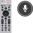 RMF-TX621U RMFTX621U Replace Voice Remote Control fit for Sony Smart TV XR55A90J XR65A90J XR75Z9J XR83A90J XR85Z9J 1-009-947-11 100994711 XR-65A90J XR-55A90J XR-83A90J XR-85Z9J XR-75Z9J