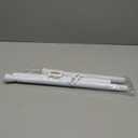 White Tension Curtain Rod for Windows 28 to 48 inch, Adjustable Expandable Pressure Spring Curtain Rod No Drilling, 7/8" Curtain Rod for Bedroom Doorway Closet Door