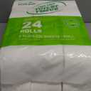 ECOLipak Bamboo Toilet Paper, Septic Safe Toilet Tissue, 24 Double Rolls, 320 Sheets Per Roll, Tree Free, Non Toxic, 2 Ply, Soft and Absorbent, Eco Friendly Dye-Free Paper