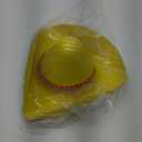 Hicarer 6 Pack Mexican Hats for Adults, Cinco De Mayo Fiesta Party Sombrero Yellow Plastic Hats
