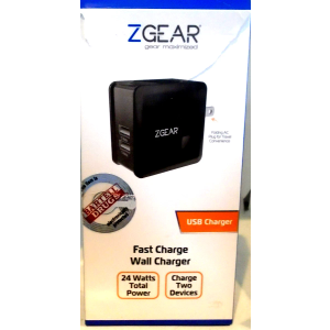 ZGear Fast Charge Wall Charger 2 Pack