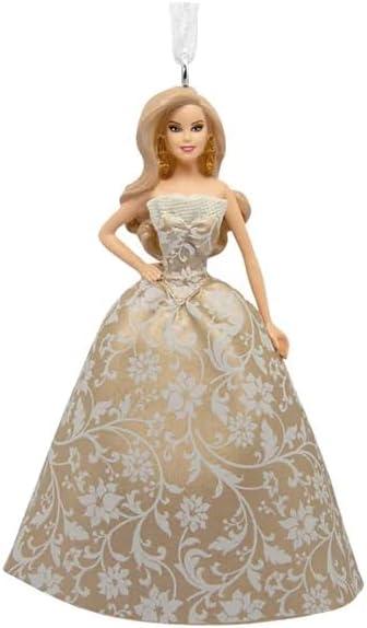 Hallmark Mattel Holiday Barbie 2025 Christmas Ornament, Gifts for Barbie Fans