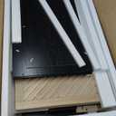 Shoe Cabinet Storage with 2 Flip Drawers, Narrow Hidden Shoes Organizer Cabinet for Entryway, Freestanding Slim Shoe Rack Front Door Entrance(Oak&Black) (Medium)