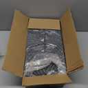 15-Pack Non-Slip Carpet Stair Treads for Wooden Steps Indoor, 8" X 30" Reusable Adhesive Backing Stair Runner Rugs for Kids Elders Pet, Wave Pattern, Grey