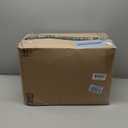 19x19 Inch Patio Chair Cushions Set of 2, Outdoor Furniture Cushions - Removable Cover, Water-Repellent, Fade-Resistant, Non-Slip Bottom & Straps, Replacement for Lawn, Porch & Deck Chair - Navy