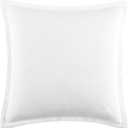 Tommy Bahama - Euro Sham, Luxurious Embroidered Poly Slub Fabric, Ideal Accent for Your Bed, Couch & Chair (Island Estate White, 26" x 26")