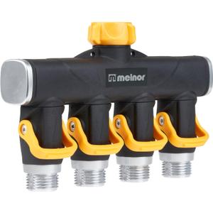 Melnor 357 EZ-Flow 4-Way Control Valve; Easy Lever Flow-Control/Shut Off