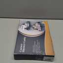 VOLPONE Corner Shower Caddy with Razor Holder Adhesive Shower Shelf Corner No Drilling (adhesive mounting, no suction cup) Bathroom Shower Organizer Storage Rack (2-Pack, Black)