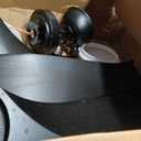 Haipeel 52 Inch Outdoor Ceiling Fan with Light and Remote, Matte Black