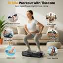 Vibration Plate Exercise Machine: TISSCARE Vibrating Plates for Weight Loss and Lymphatic Drainage, 400lbs Shake Plate Whole Body Workout Platform for Home Fitness Fat Burner Gifts