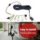 Lift Vehicle Wiring Harness with 4 Pin Adapter Fit for Bruno ASL-250 ASL-275 Out-Sider Replace 54491369542