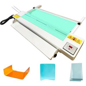 24-Inch Acrylic PVC Plastic Bender, Adjustable Length and Angle Sheet Strip Heater, 60cm Bending Machine with Temperature Control 0-85, 110V for DIY Professional Use
