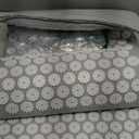 ProsourceFit Acupressure Mat and Pillow Set for Back/Neck Pain Relief and Muscle Relaxation (Large - Grey/White)