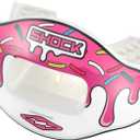 Shock Doctor Football Lip Guard (Adult-OSFA, White/Pink Sprinkle Drip)