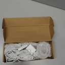 LORDEM Grow Light for Indoor Plants, 48 LEDs Ceiling Full Spectrum Plant Light, 5V Corded Growing Lamp with 4/8/12H Auto Switch, 4 Dimmable Brightness Levels, Single-Head, 3 Pack