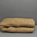 KEMA Jute Braided Area Rug, 5x7 Feet (60x84 Inches) Rustic Vintage Braided Reversible Rectangular Rug, Shag Rugs for Bedroom, Jute Kitchen, Living Room