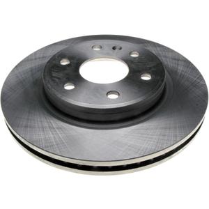 ACDelco Silver Non-Coated Front Brake Rotor 18A2497A | GM 19294180 Brake Rotors for Select Buick Enclave, Chevy, Chevrolet Traverse, GMC Acadia, Saturn, and more