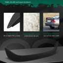 SCITOO Black ABS Rear Trunk Spoiler Wing 50.78 Inch x 4.33 Inch Replacement fit for 2001-2005 for Honda Civic