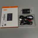 1Mii Bluetooth 5.3 Transmitter Receiver for TV to Wireless Headphones, Dual Link aptX Adaptive/Low Latency/HD Audio, Aux Bluetooth Audio Receiver Adapter for Home Stereo, Airplane, Boat, Gym (Black)