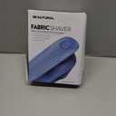 BEAUTURAL Fabric Shaver and Lint Remover, Sweater Defuzzer with 2-Speeds, 2 Replaceable Stainless Steel Blades, Battery Operated, Remove Clothes Fuzz, Lint Balls, Pills, Bobbles (Tufts Blue)