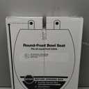 KOHLER 20111-96 Brevia, Slow Close Toilet Seat, Round Toilet Seat, Grip-Tight Bumpers Quick-Attach Hardware, Biscuit