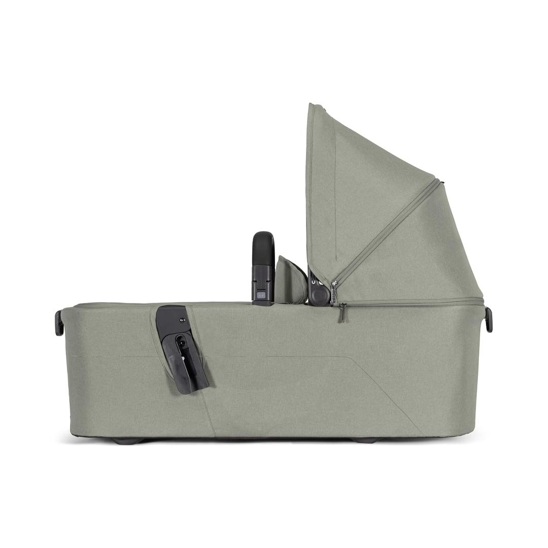 Joolz Aer2 Foldable Cot for Baby Stroller – Ultra-Light Cot with One-Hand Quick Fold - Soft Mattress - Large UPF 50+ Canopy - Perfect Baby Cot Add-on for Your Aer2 (Sage Green)