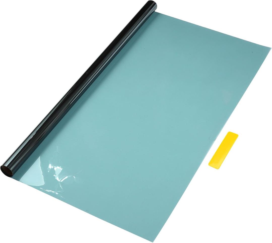 Motoforti Nano Ceramic Car Window Tint Film VLT 60% IRR 35% UVR 55% Blue 5ft x 30inch Privacy Film 2mil PET 1 Pc