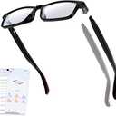 Smart Translation Glasses – Bluetooth Glasses with Dual Temples (Bluetooth+Standard), Real-Time AI Interpreter, Touch Control, Voice Assistant – Lightweight for Travel, Work, Business