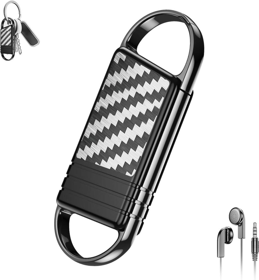 128GB (9800Hours) Voice Activated Recorder with Playback  Tallkcoder Dictaphone Digital Voice Recorder for Lectures Meetings, Tape Recording Device with AI Noise Reduction for Interviews Work & Class