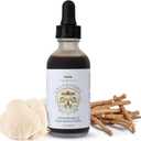 Focus & Energy Natural Mushroom Tincture - Adaptogenic Mushroom Drops & Organic Blend - Supplement for Immune Boost, Balance, Calm, Cognitive Support, and Stress (2oz)