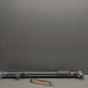 Retractable Baby Gate for Stairs, 55" Wide Mesh Dog Gate Indoor, 34'' Tall Child Gate for Doorways, Hallways, Deck, Indoor Outdoor Pet Baby Safety Essentials for Home, Grey (Gray)