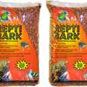 2-PACK Reptile Bark Fir Bedding, 4 Quarts