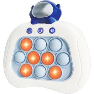 Intoypad Pop The Target! Handheld Speed Push Game Machine: A Fun Multiplayer Game for Family. Sensory Fidget Toy Christmas Toys Gifts for 6 7 8 9 10 11 12 Years Old Kids Road Trip Car Games Astronaut